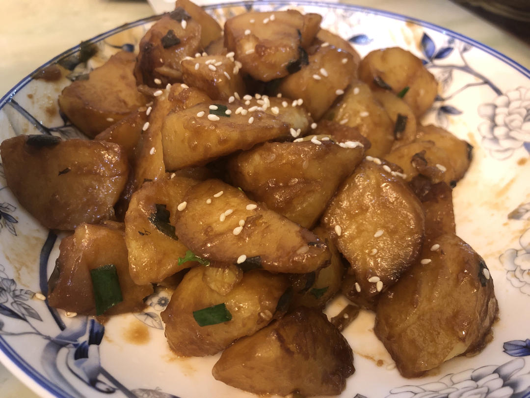 土豆🥔的灵魂吃法，烧土豆，孩子的最爱❤️