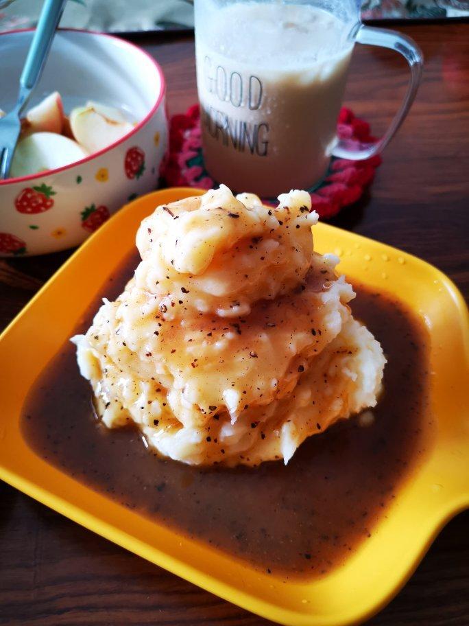 鸡汁土豆泥（完爆kfc）