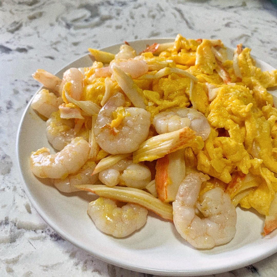 叫板港式茶餐厅的滑蛋虾仁饭