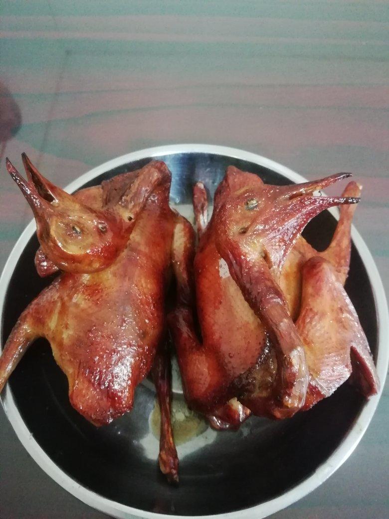 烤箱版脆皮烤乳鸽（内含脆皮的秘决）