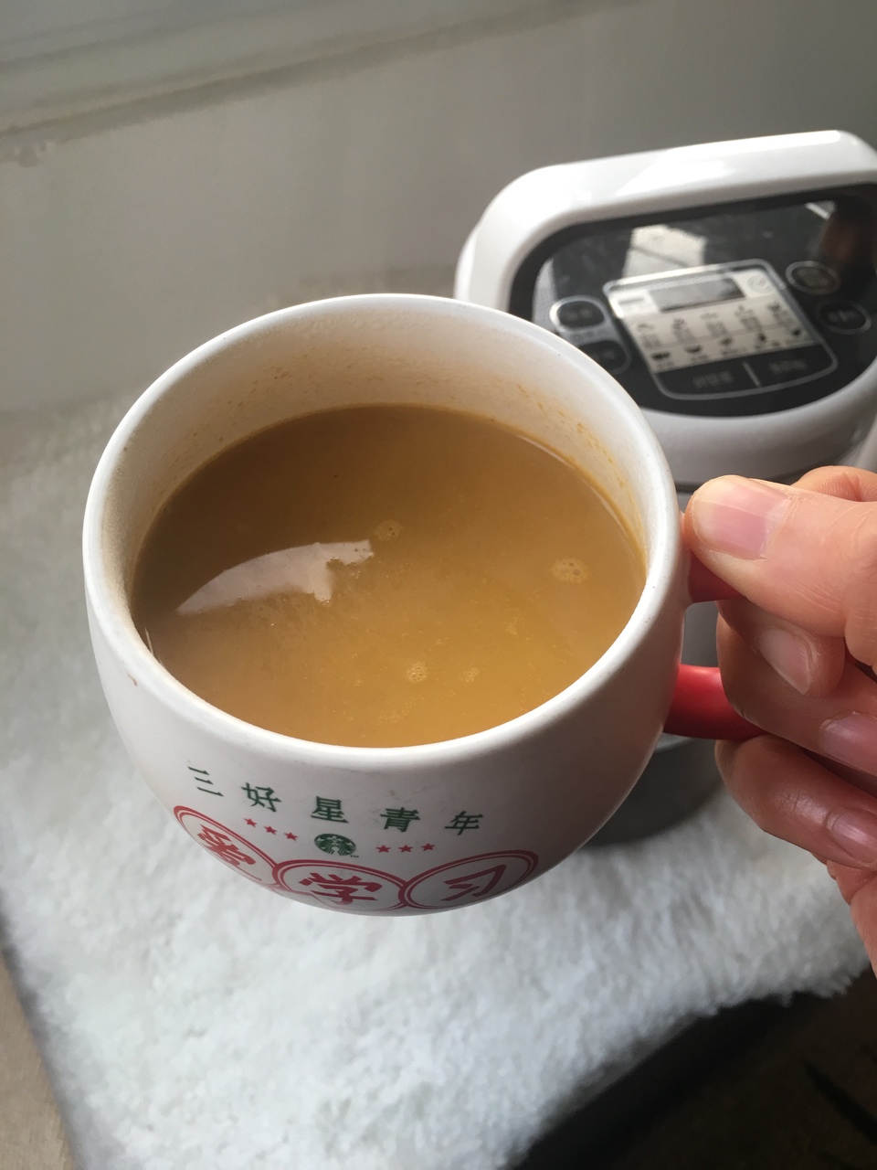 祛湿茶（温补，豆浆机）的做法
