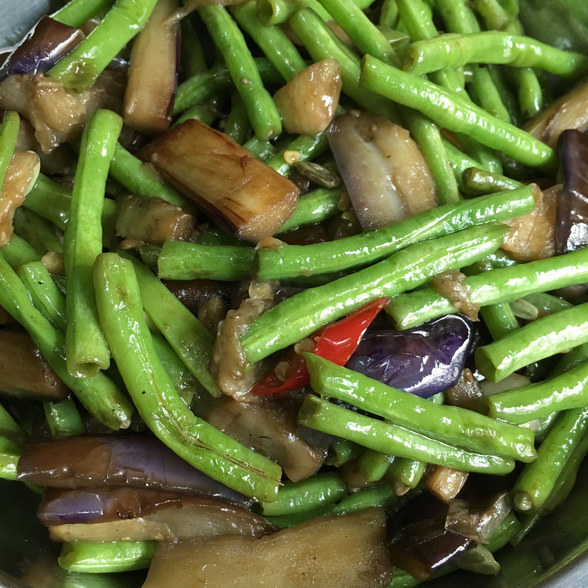 茄子豆角