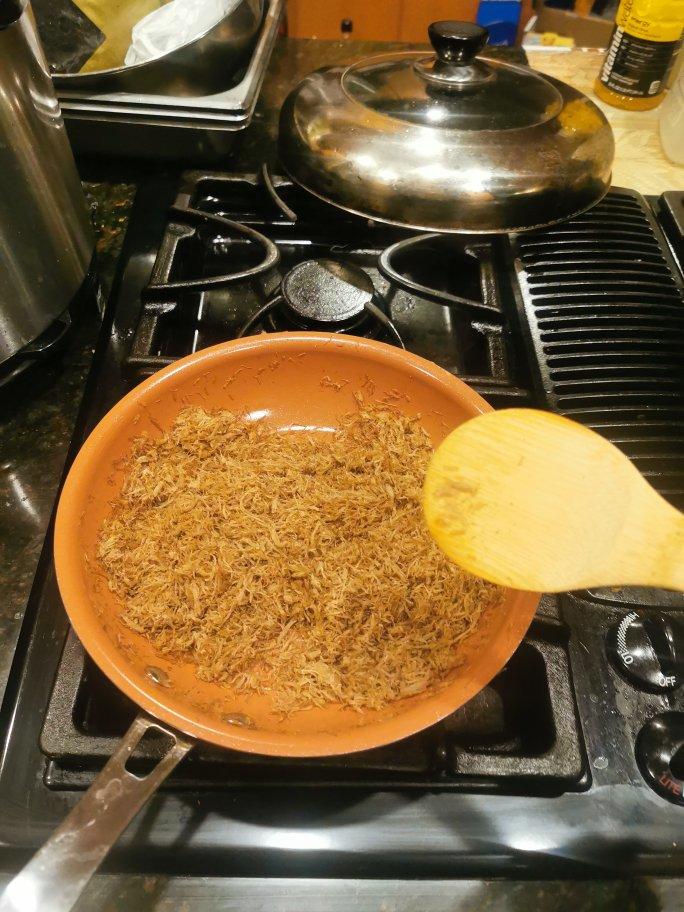 自制肉松（肯定蓬松~）
