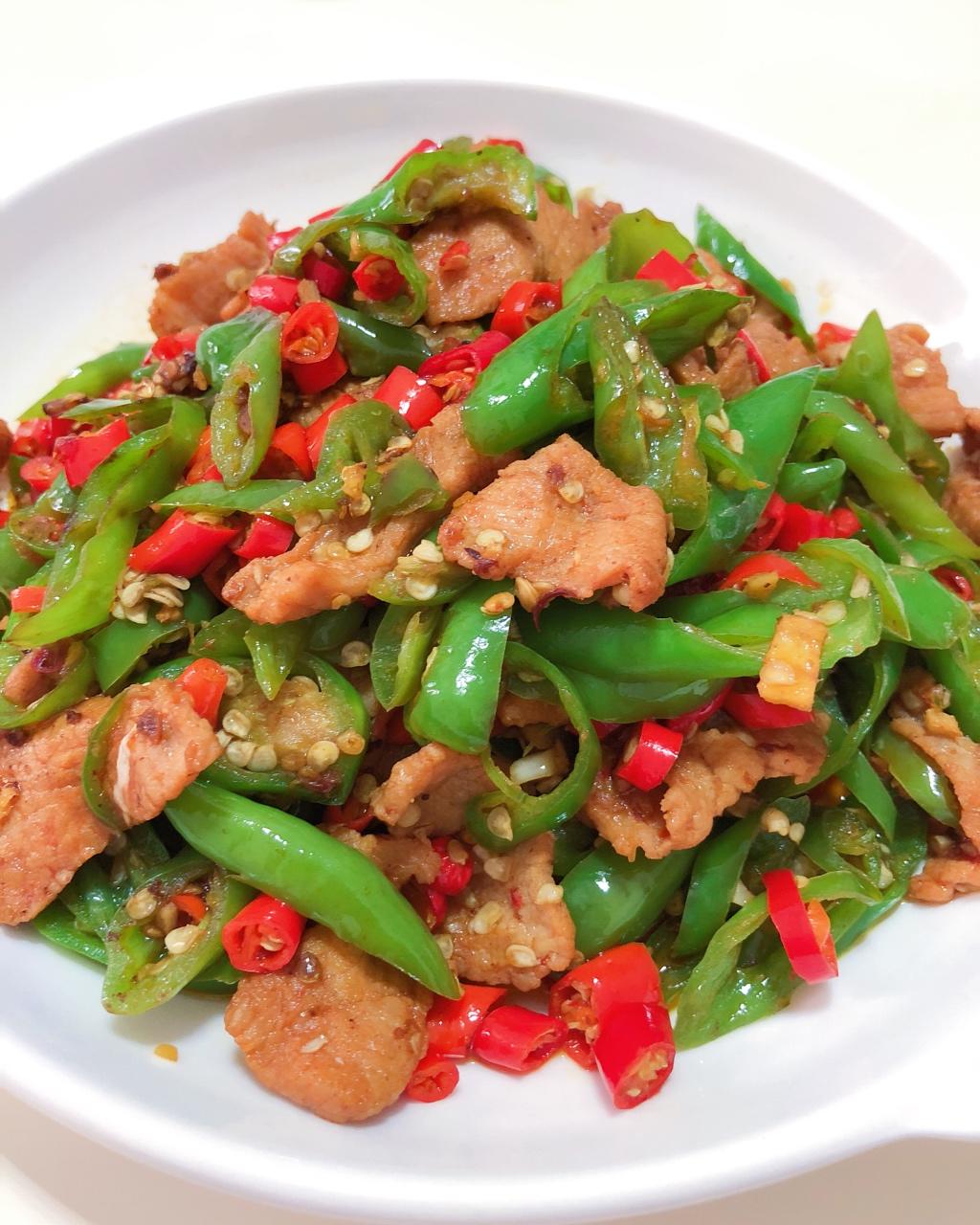 【农家小炒肉【记忆中勾魂的油汤】图片】西西妞521_下厨房