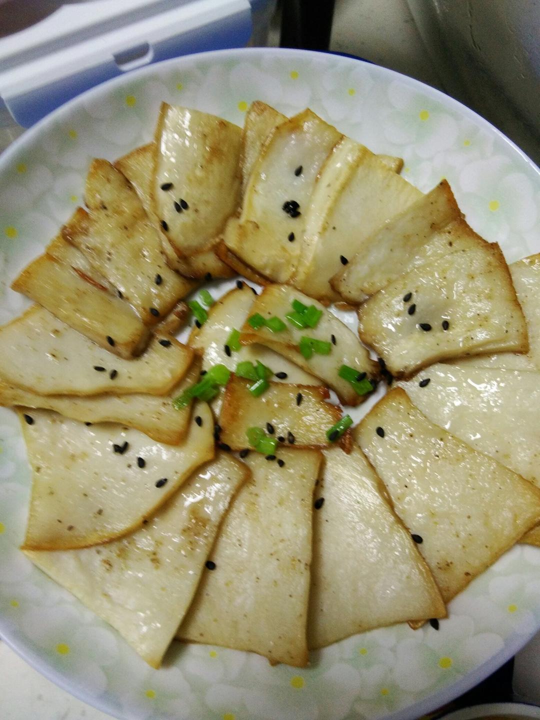 香煎黑椒杏鲍菇