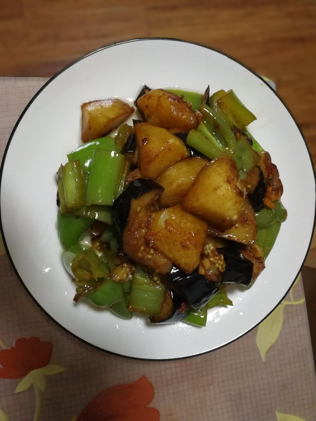 土豆烧茄子