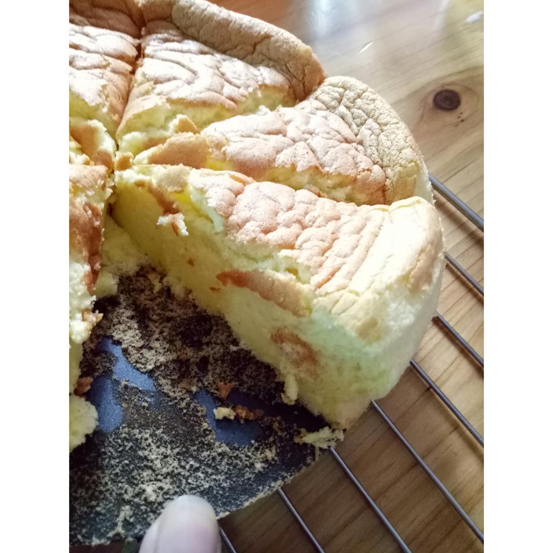 超好记八寸戚风蛋糕（后蛋法）