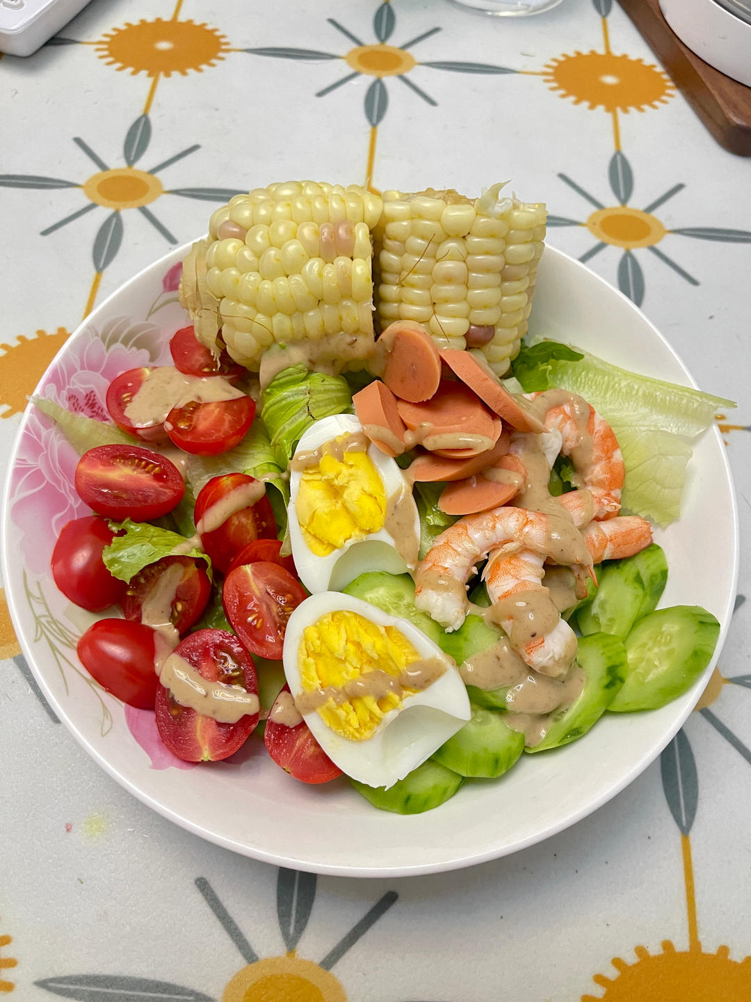 低脂低卡❗️油醋汁 ❗️鸡胸肉蔬菜沙拉