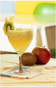 增强免疫力鲜果汁──奇异果凤梨苹果汁的做法