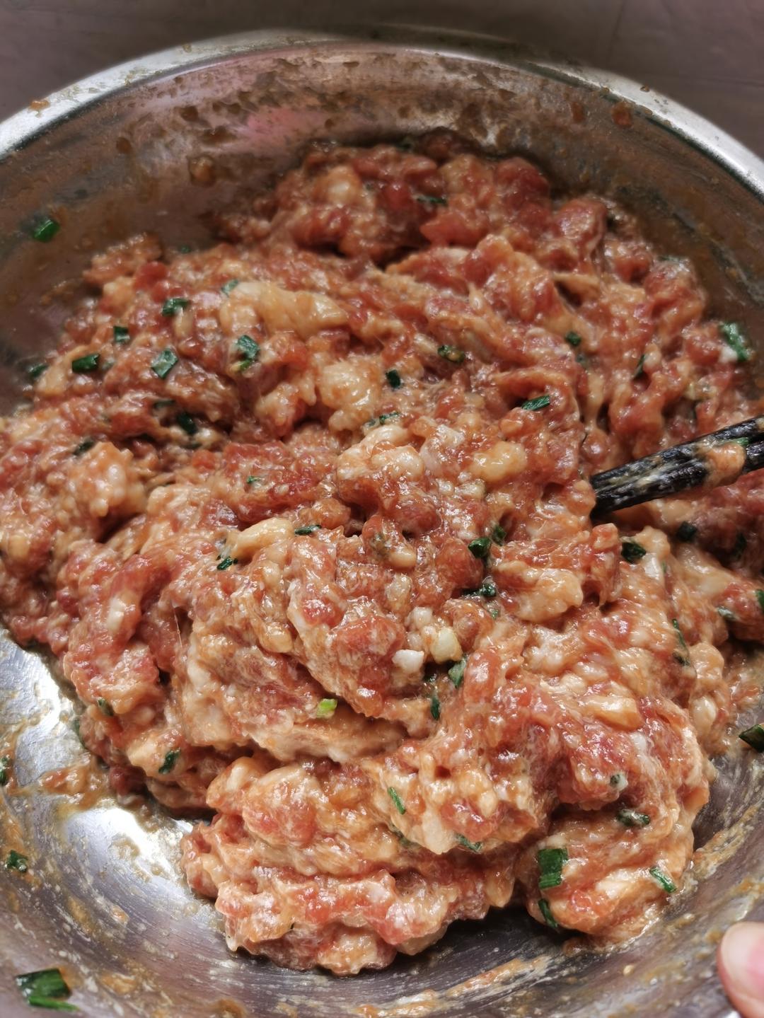 肉不柴的馄饨馅