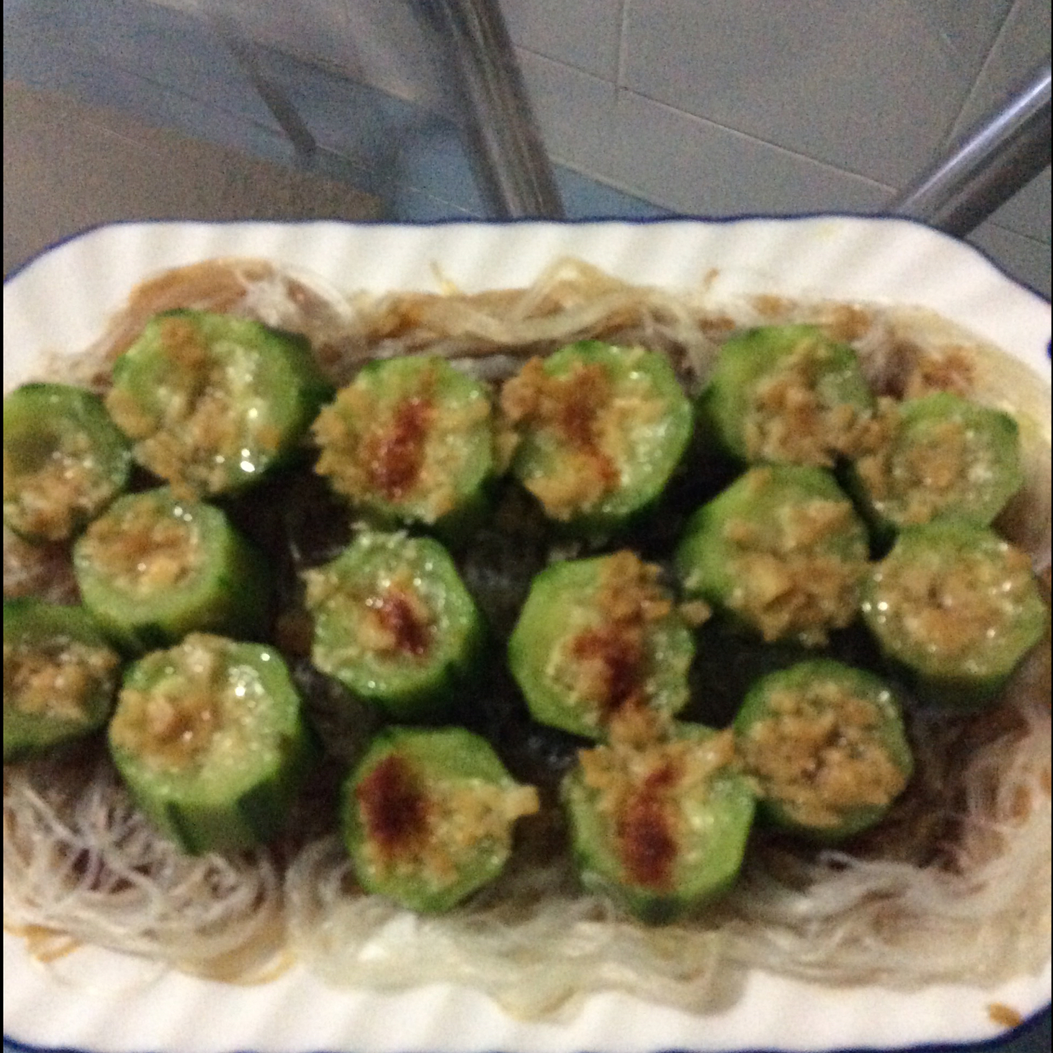 蒜蓉蒸丝瓜