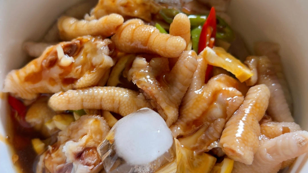泰式酸辣鸡爪（家常菜）