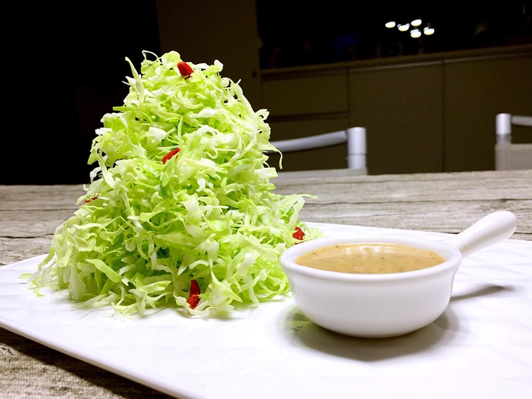 hi友薇做的日式卷心菜沙拉