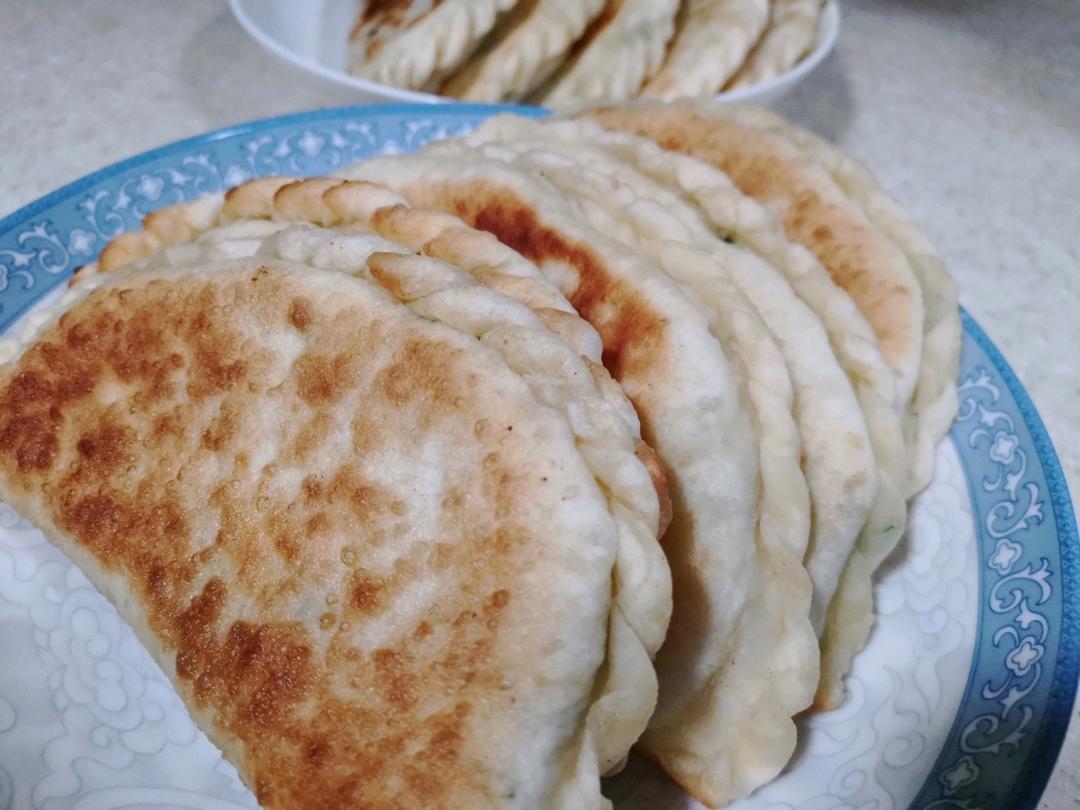 发面版韭菜盒子