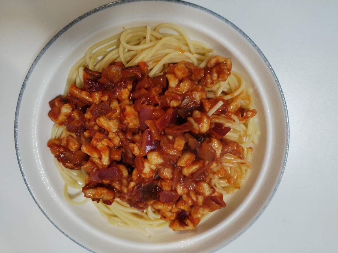 番茄肉酱意大利面