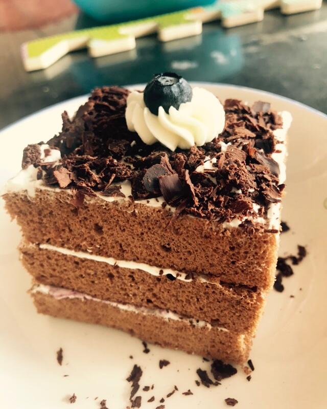 欣3092做的黑森林蛋糕