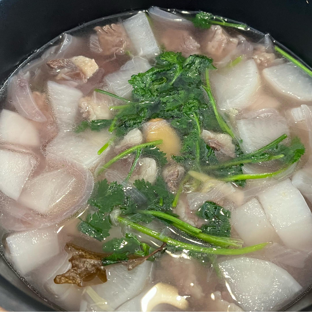 萝卜清炖牛肋条