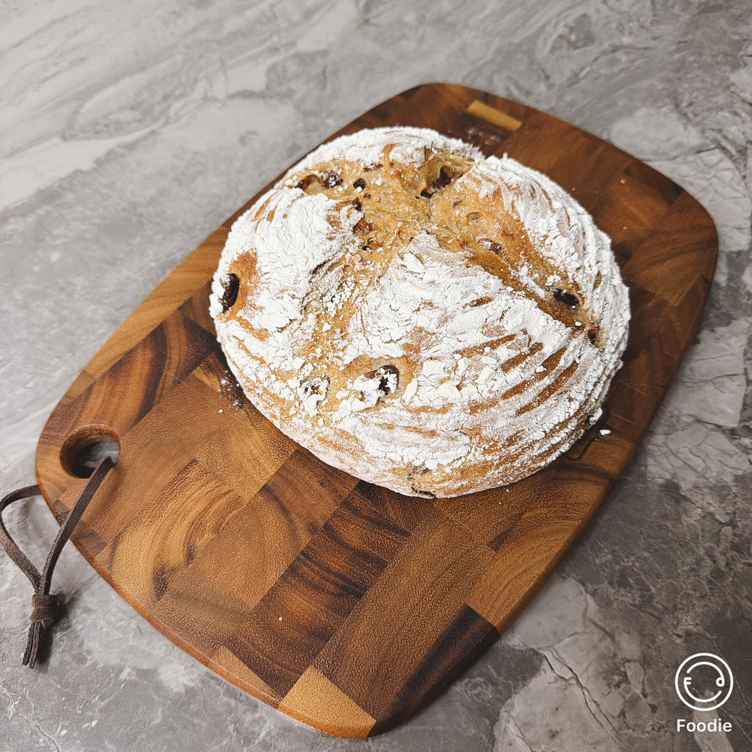 欧包，酒酿玫瑰桂圆软欧，养生系