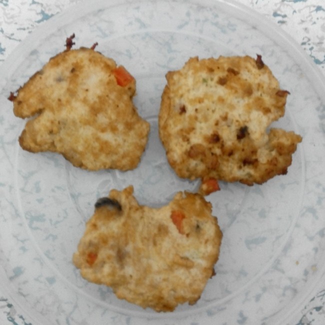 电饭锅 豆腐肉末香菇饼