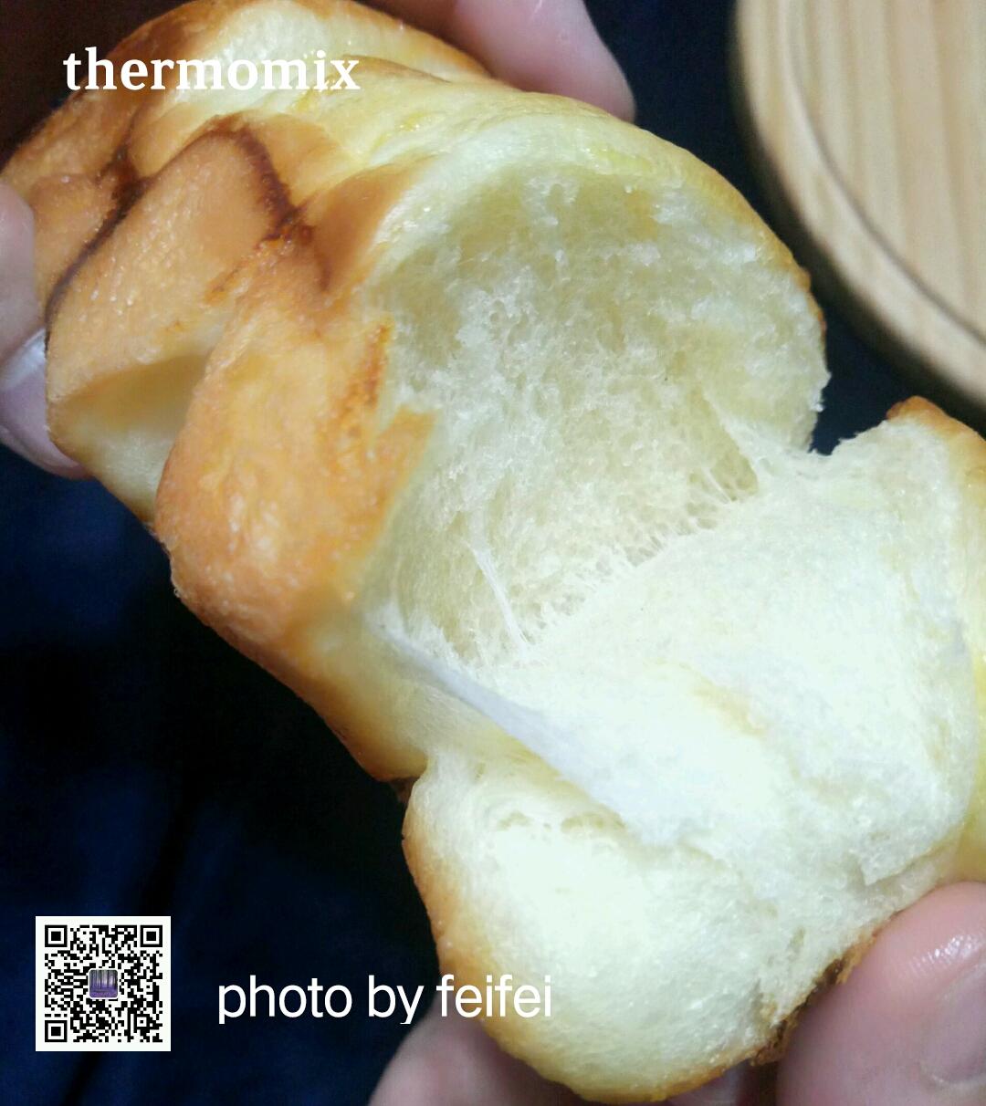 纯奶手撕吐司的做法 步骤1