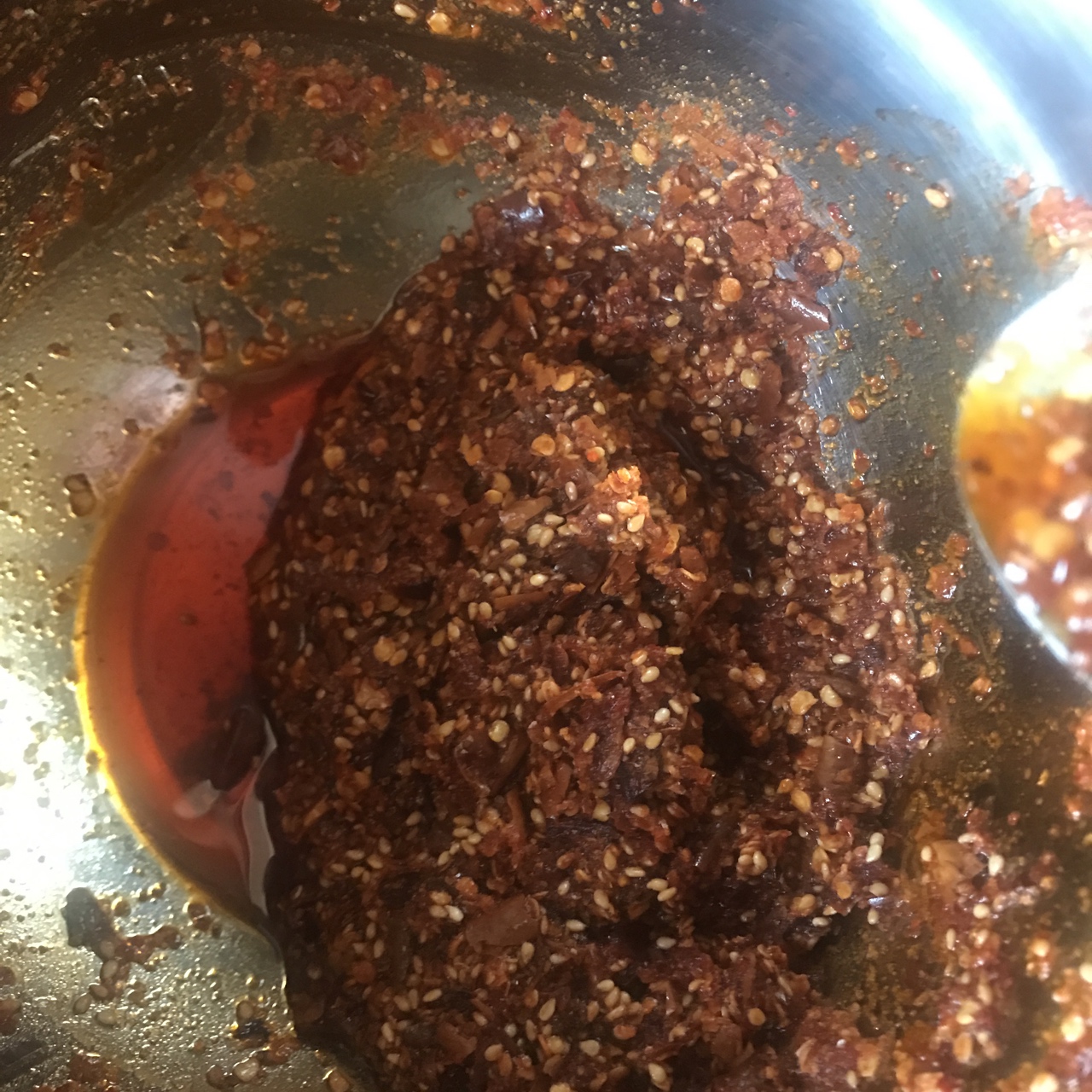 正宗的辣椒红油：油泼辣子，凉拌菜的灵魂