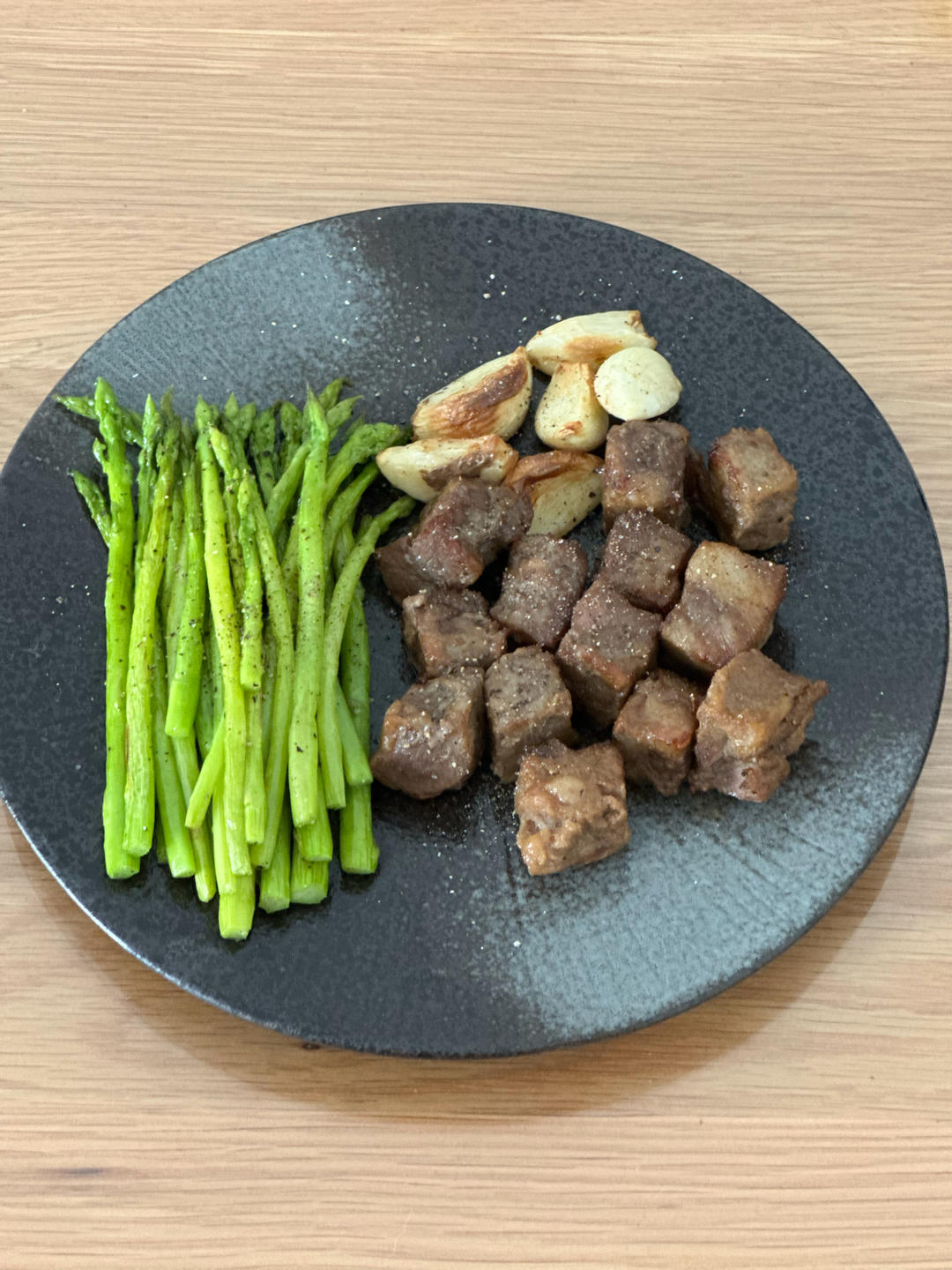 蒜香牛肉粒 空气炸锅版