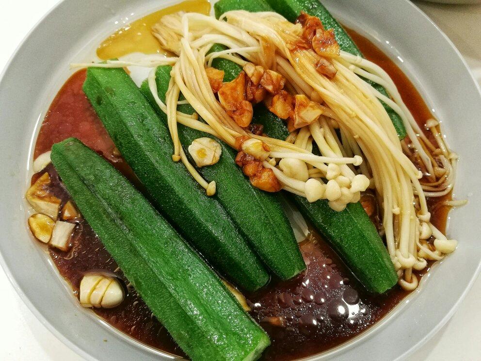 【白灼秋葵】清爽简单