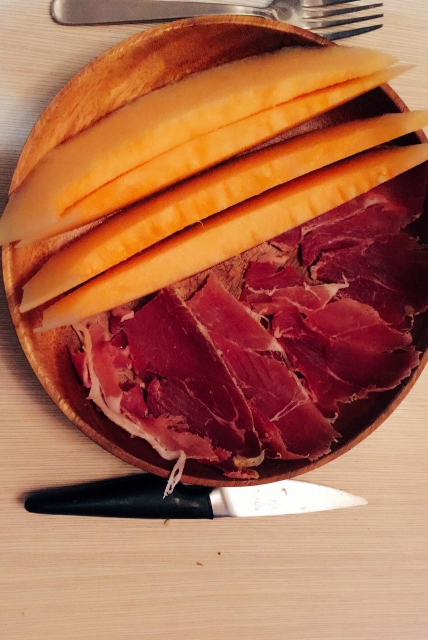 法式家常菜—Jambon et Melon（火腿哈密瓜）