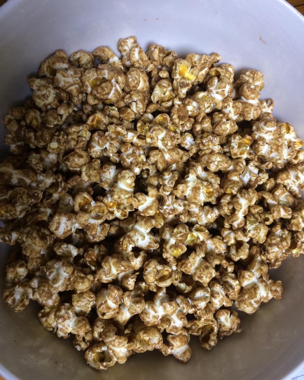 巧克力爆米花