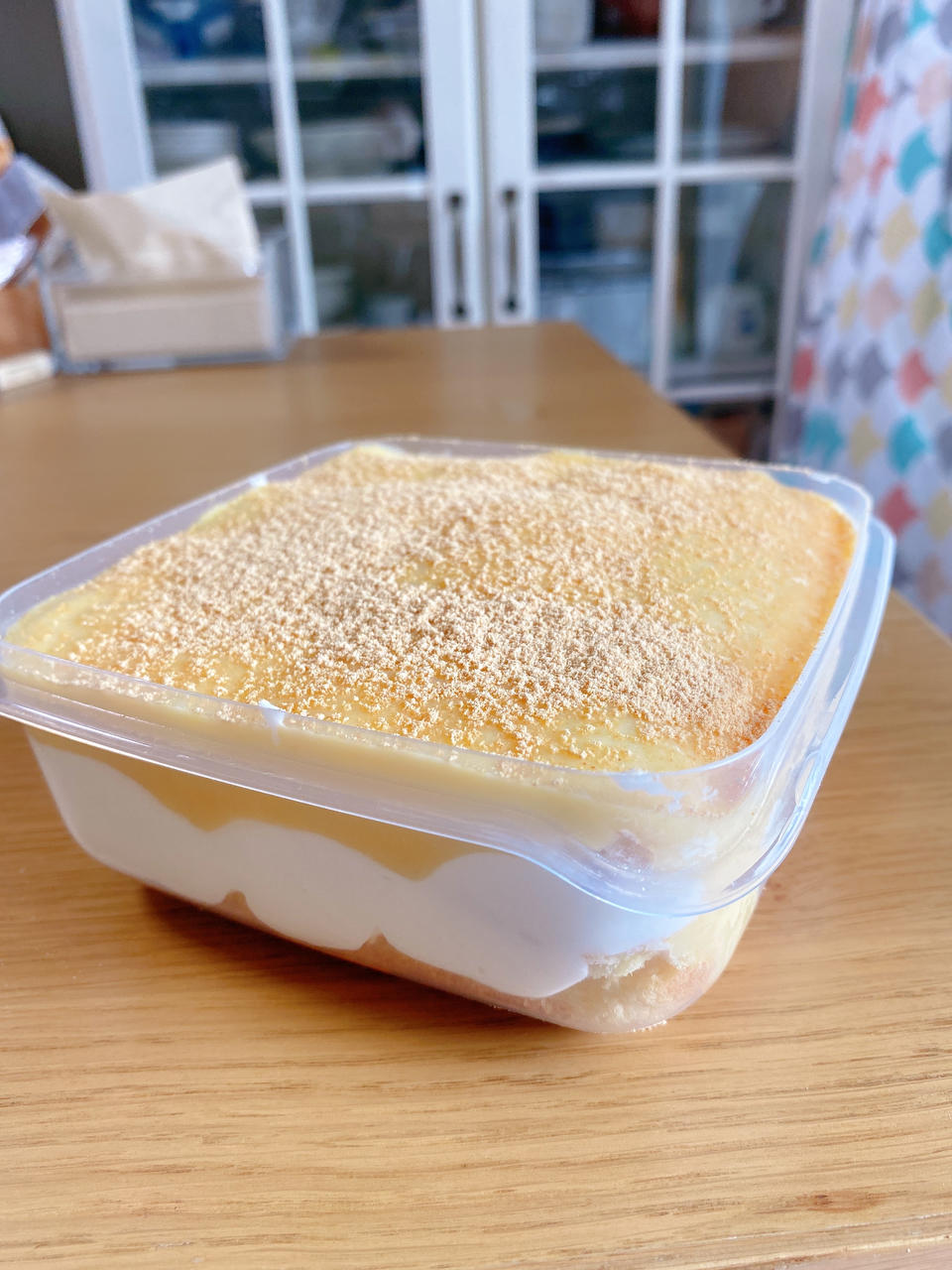 日式豆乳盒子蛋糕