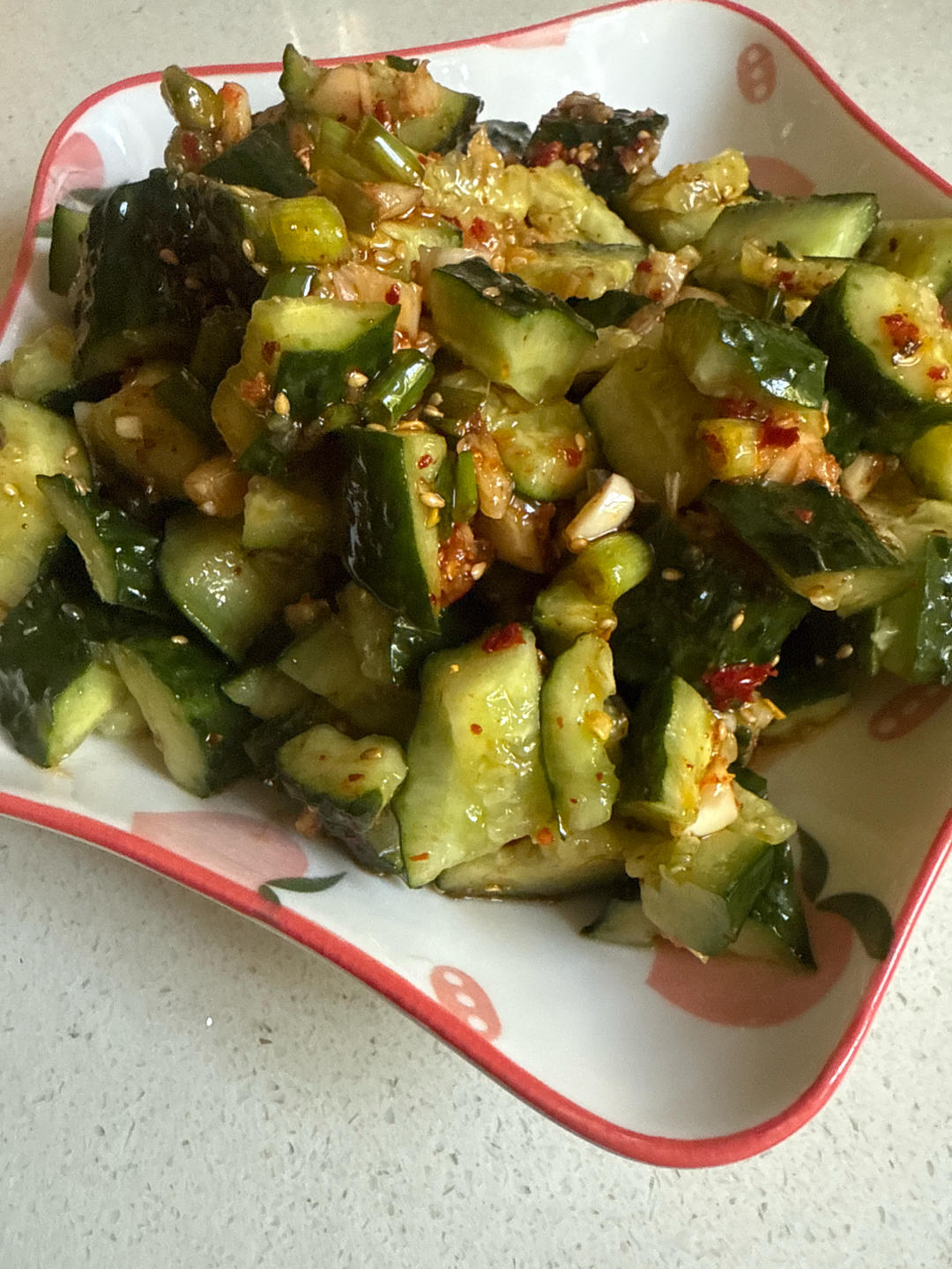 超好吃的凉拌黄瓜😋（稍麻烦版)的做法