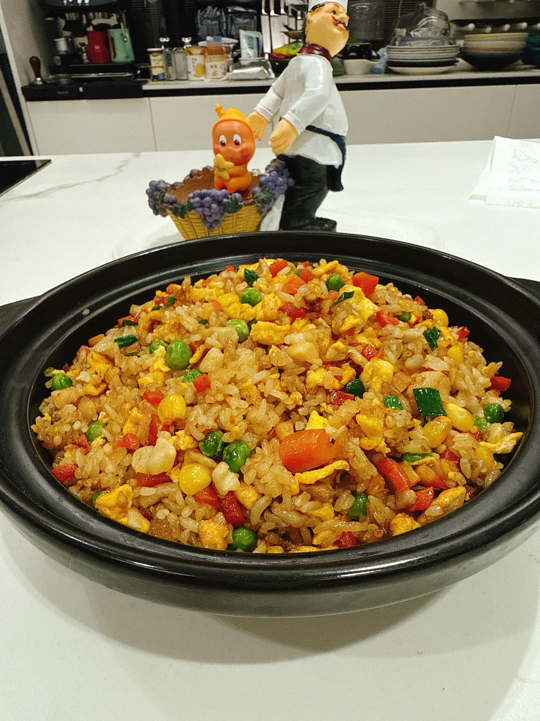 时蔬咖喱蛋炒饭