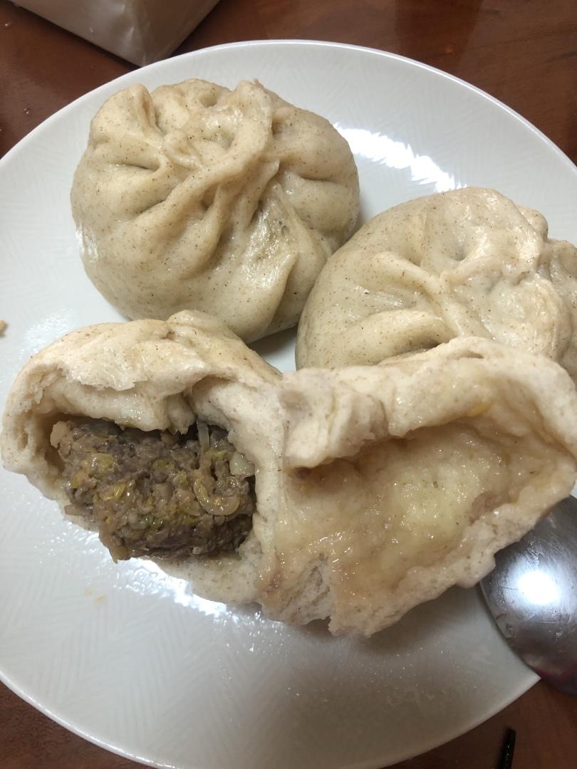 全麦蔬菜包子