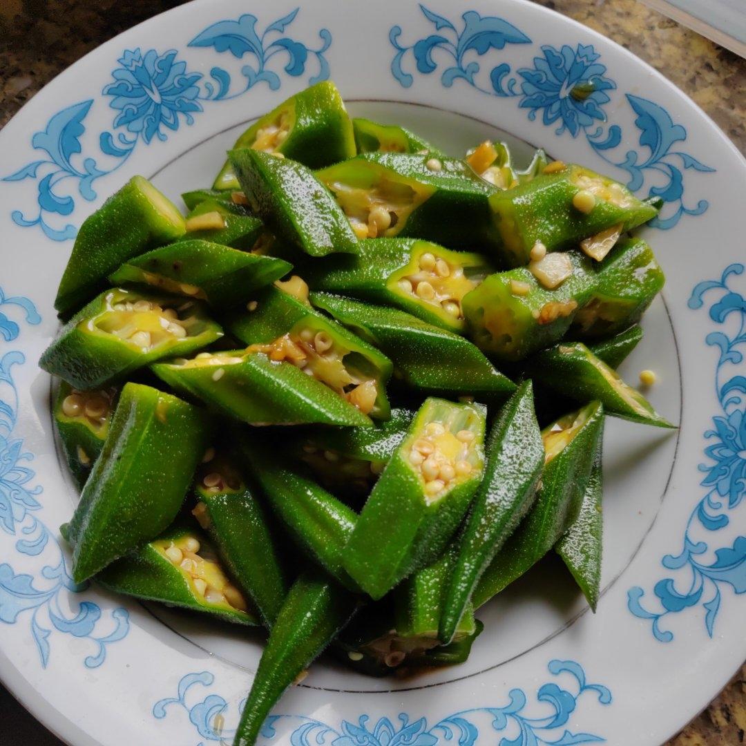 蚝油秋葵