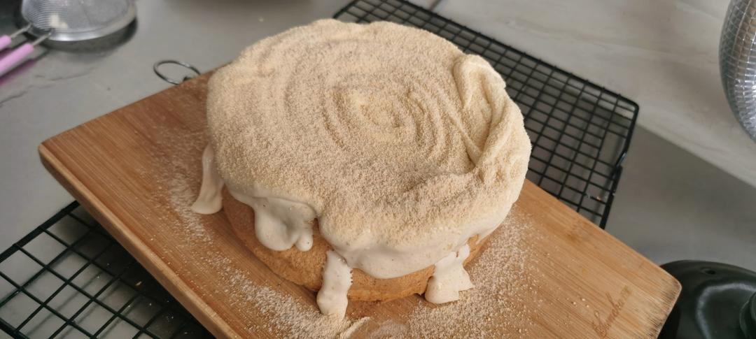 超好吃的豆乳爆浆蛋糕