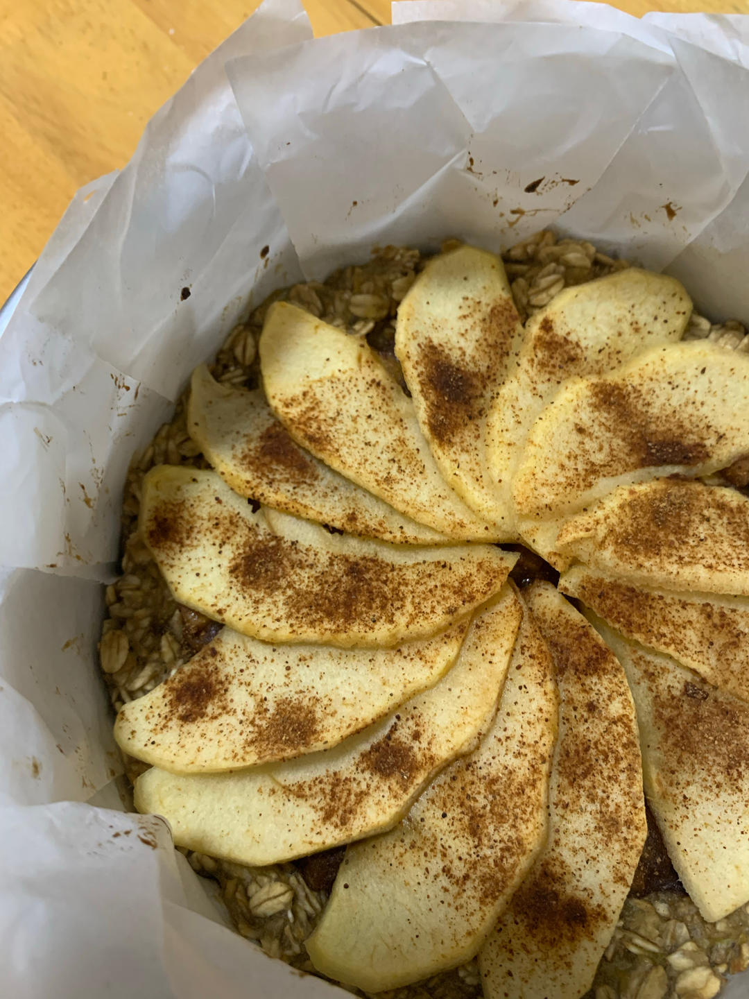减脂甜品🍎肉桂苹果燕麦挞｜无糖油酸甜好吃