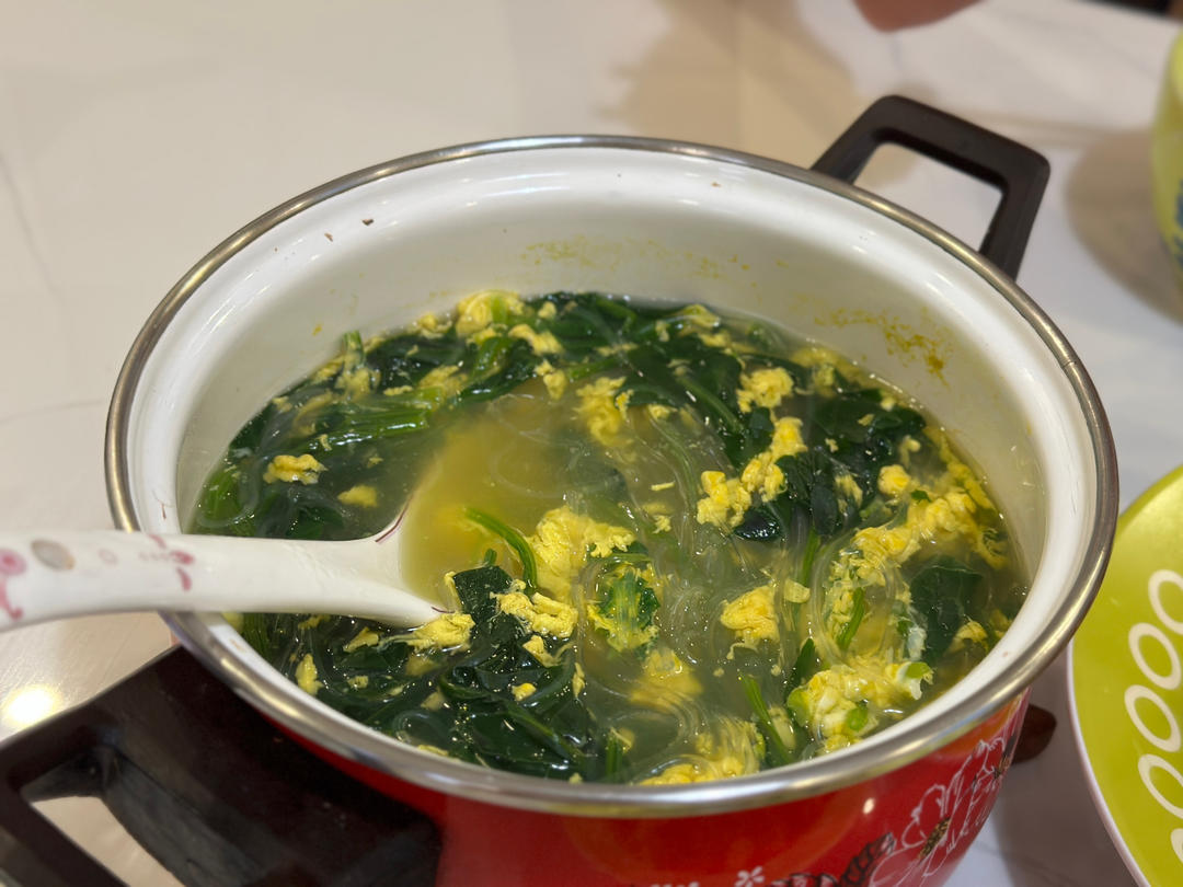菠菜粉丝汤