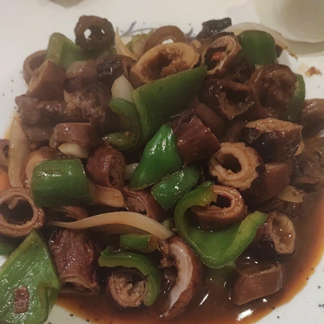 爆炒肥肠