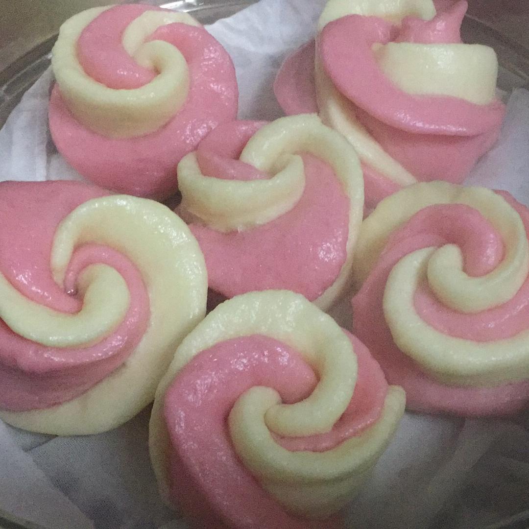 玫瑰花馒头