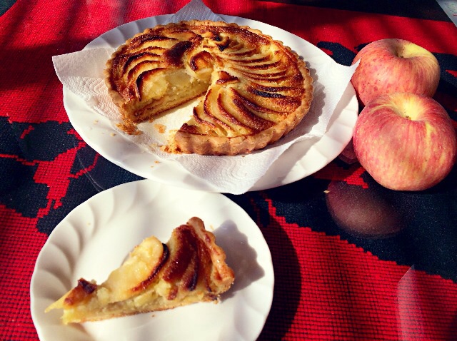 杏仁奶油苹果派