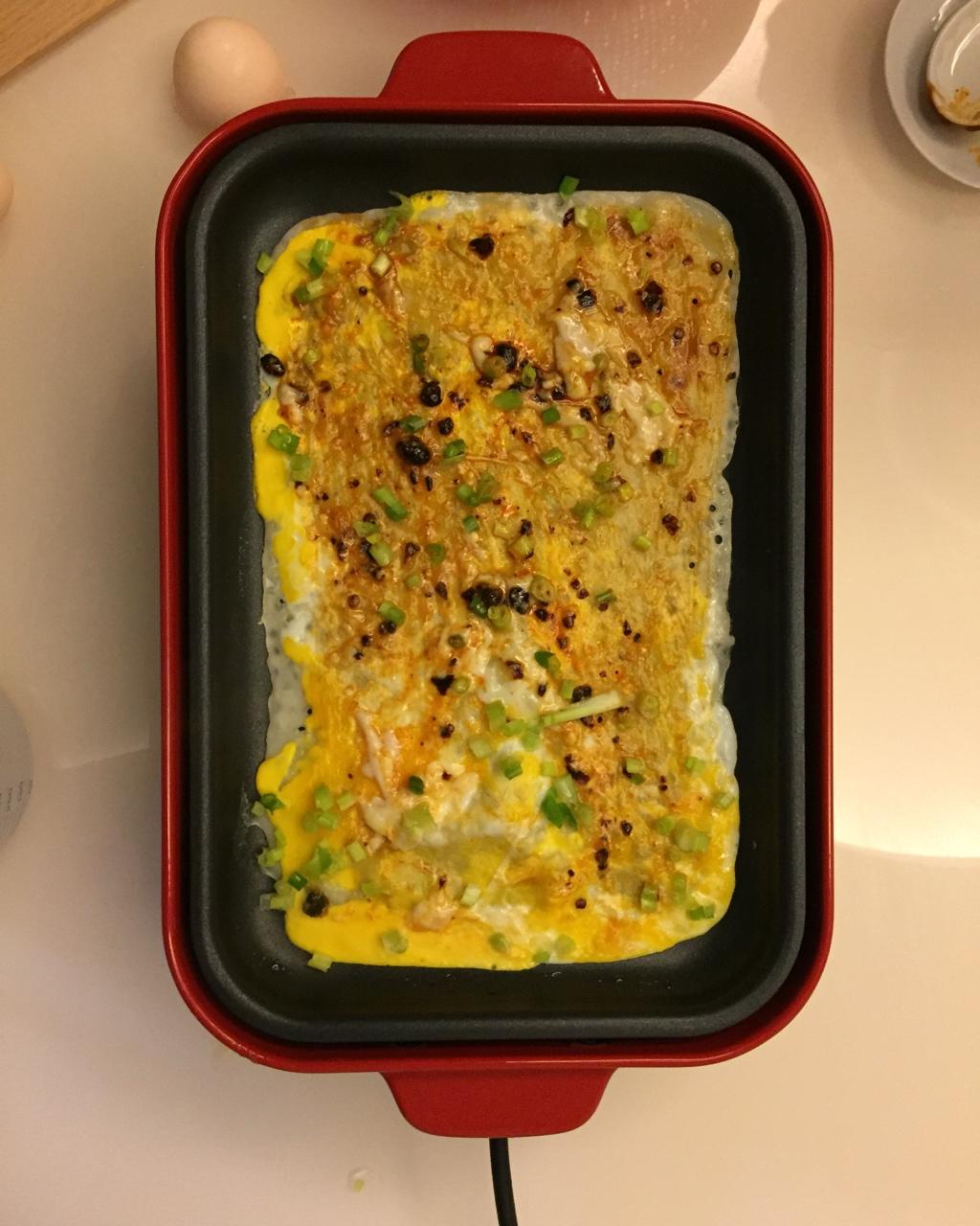 家庭版煎饼果子---快手健康早餐，利用家里现有材料