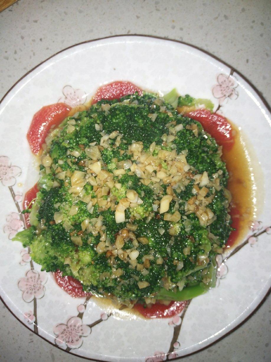 蚝油蒜蓉西兰花