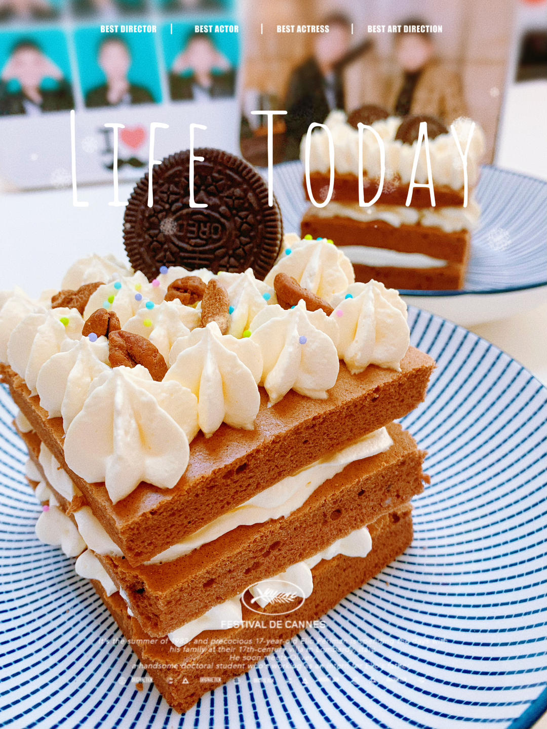 可可奥利奥咸奶油蛋糕