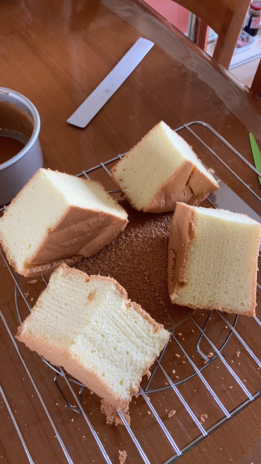 超柔软6寸戚风蛋糕(附8寸配方)零失败 超详细‼️含操作视频