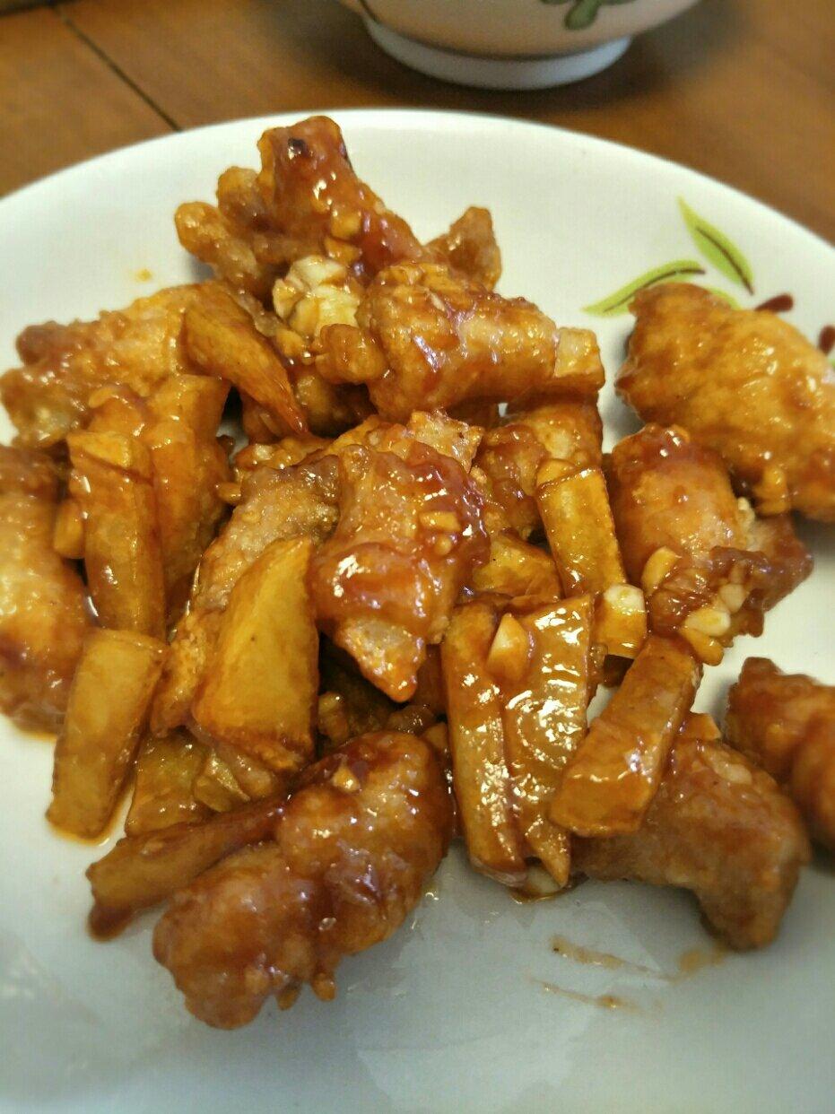 伪糖醋排骨（土豆里脊肉）