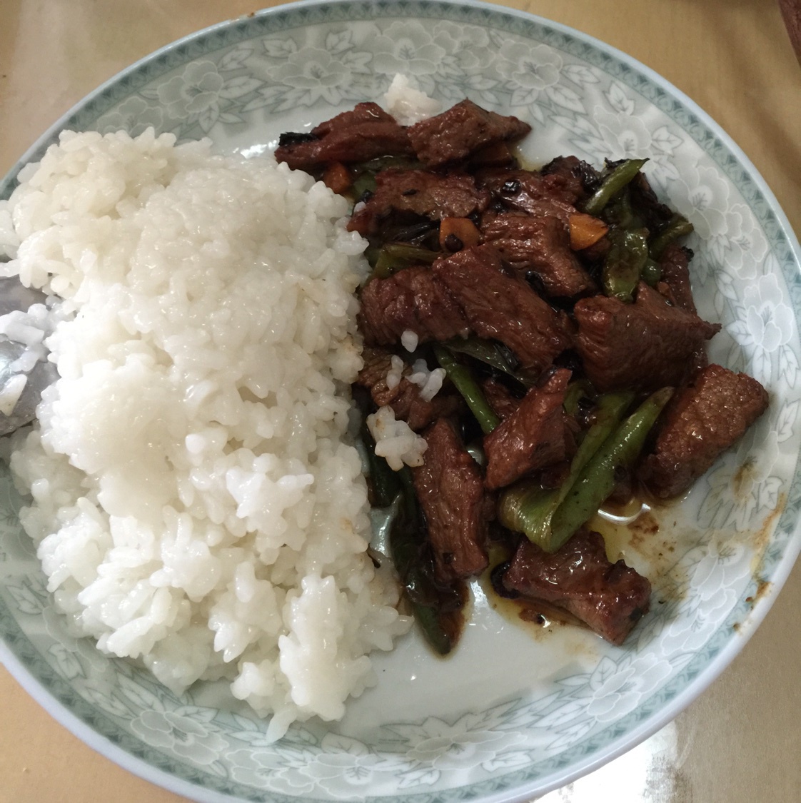青椒牛柳