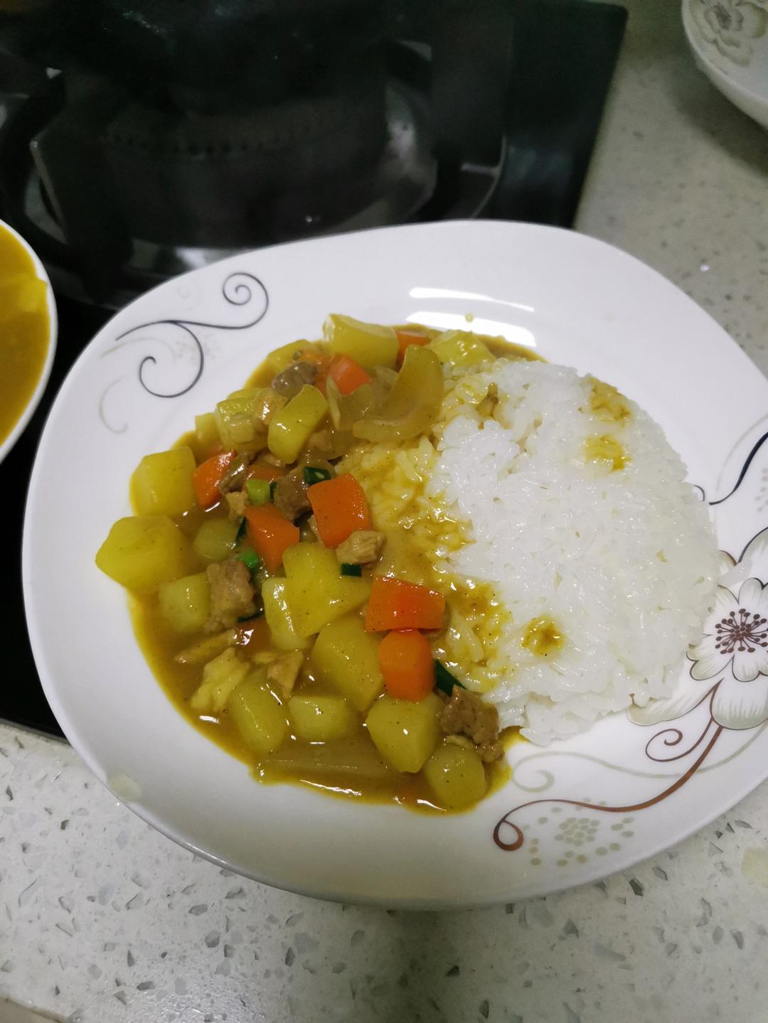 咖喱土豆🥔，简单易做，下饭神器🍚