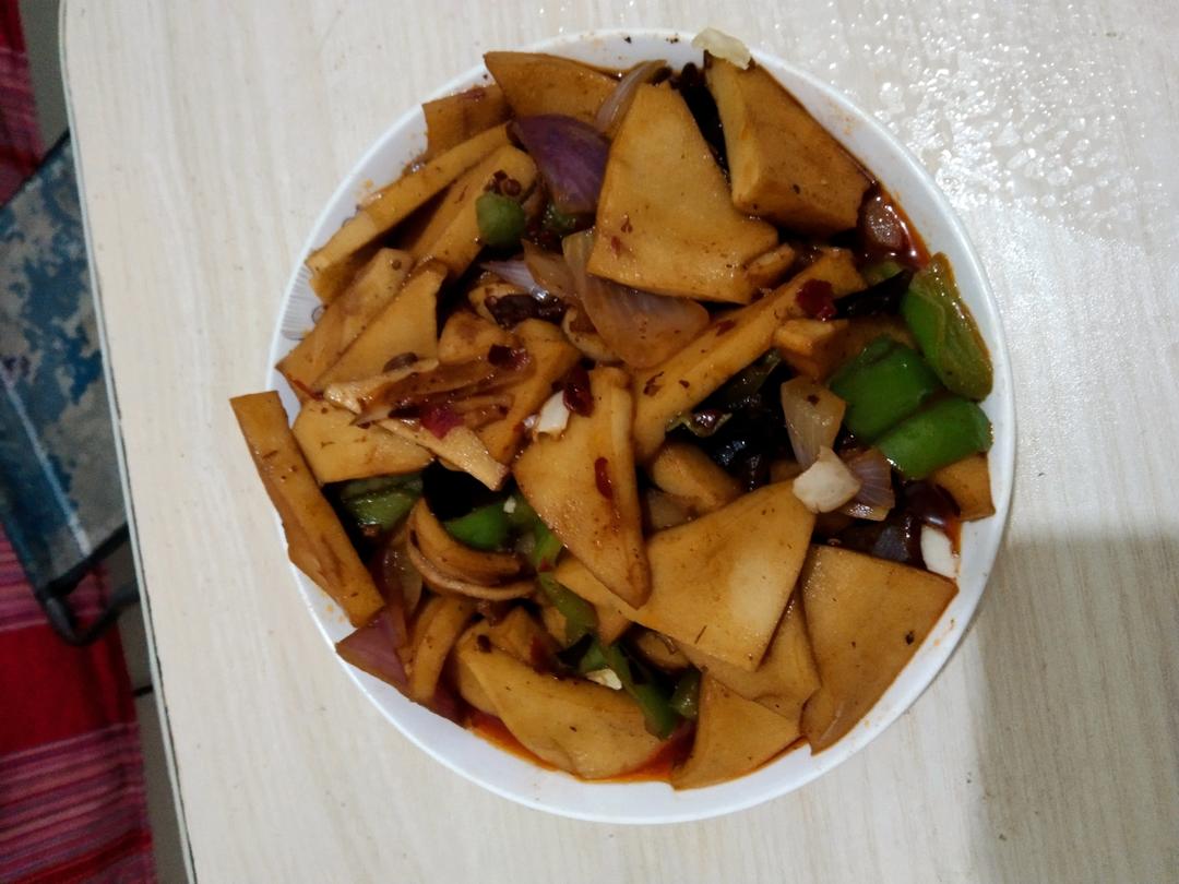 小炒千叶豆腐