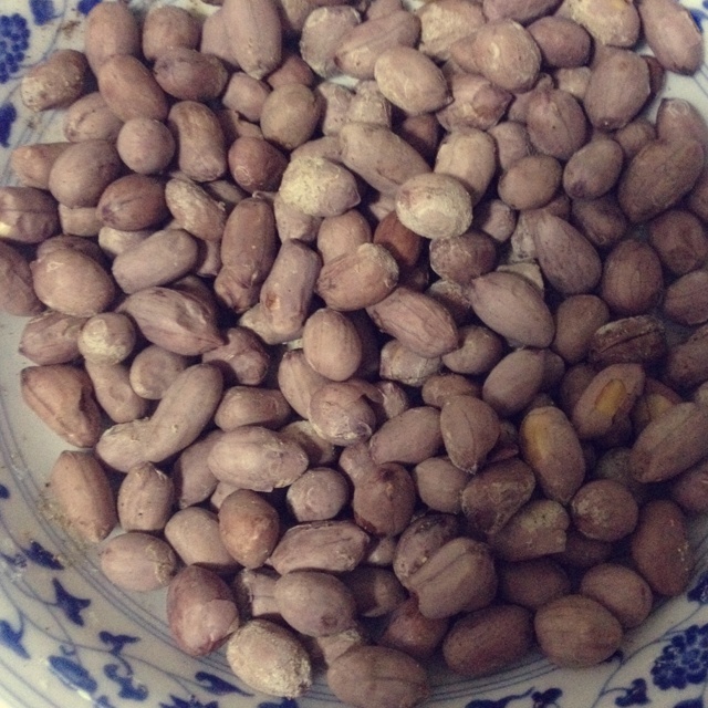 盐焗花生微波炉版本