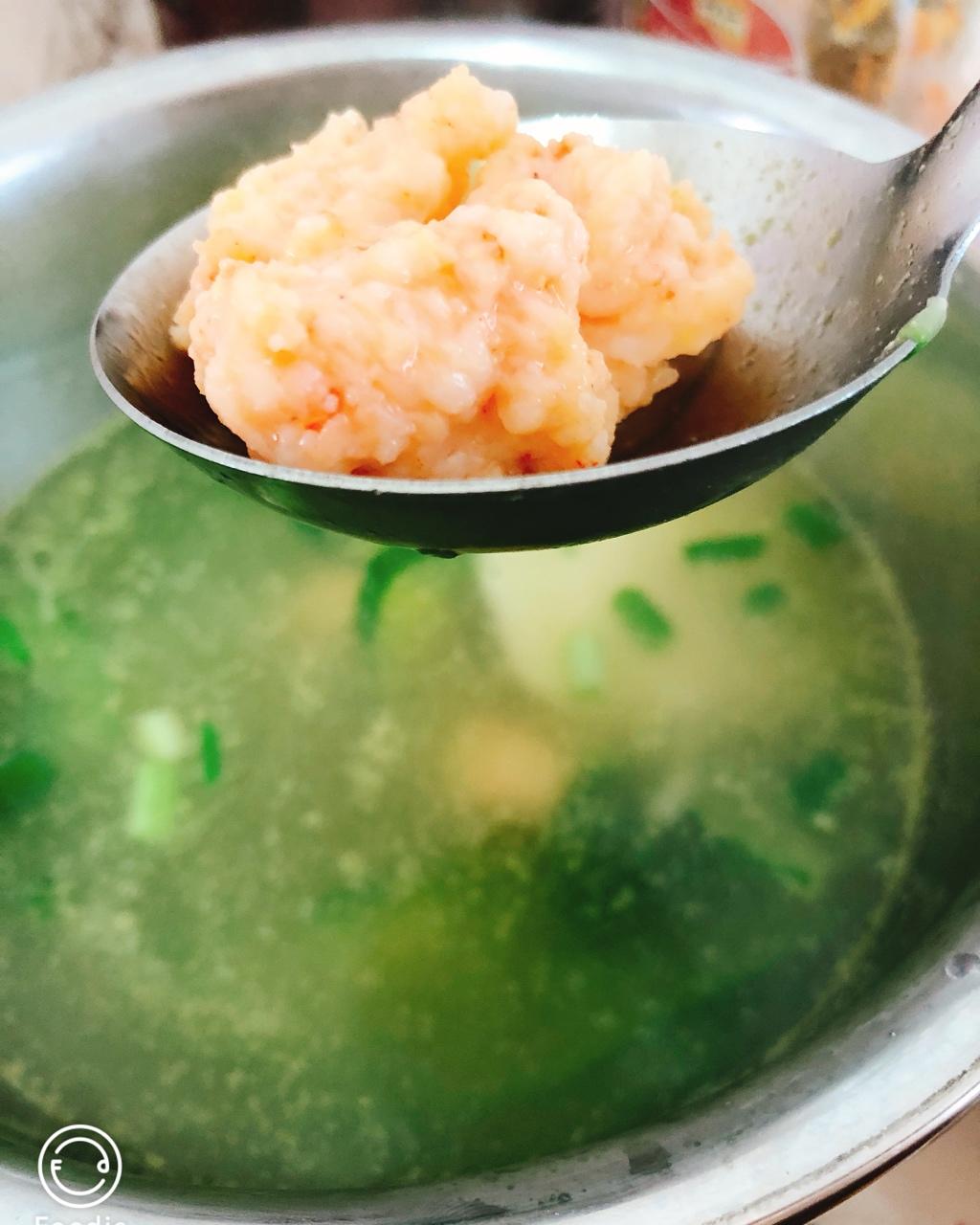 不加粉的Q弹虾滑